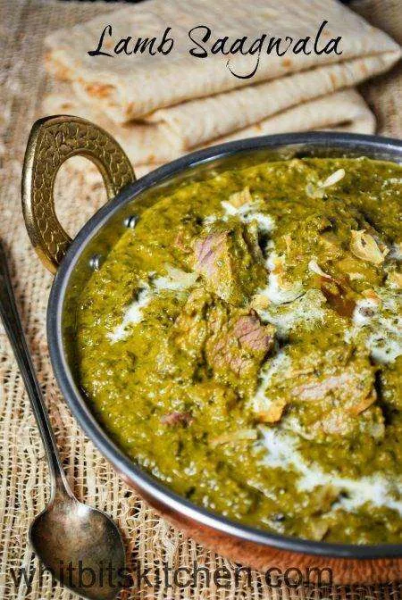 Saag Lamb - Bombay Grill Milton
