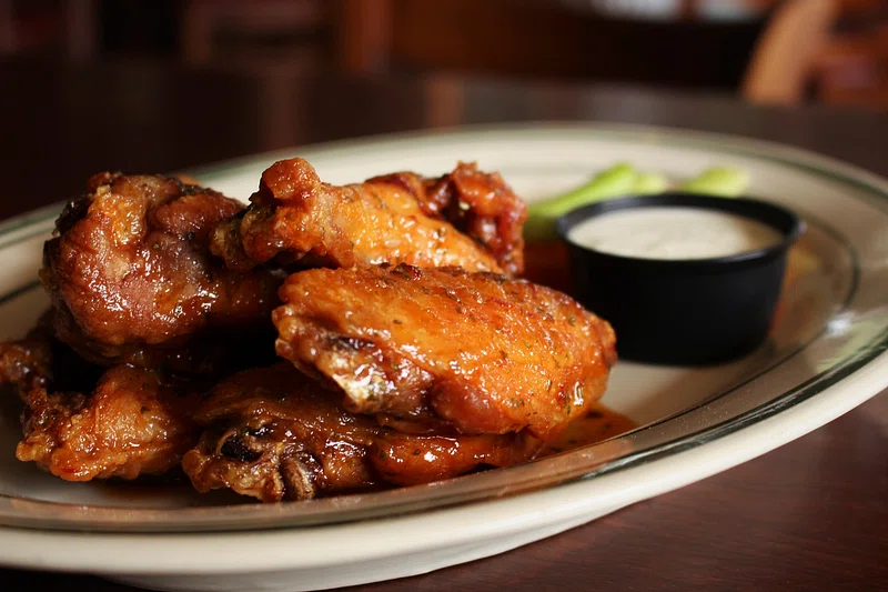 butter chicken wings