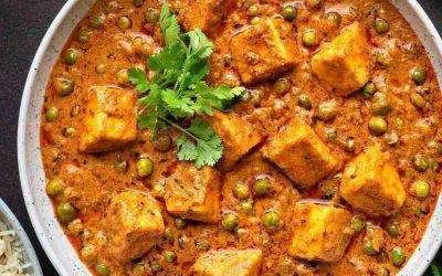 Matar Paneer - Bombay Grill Milton